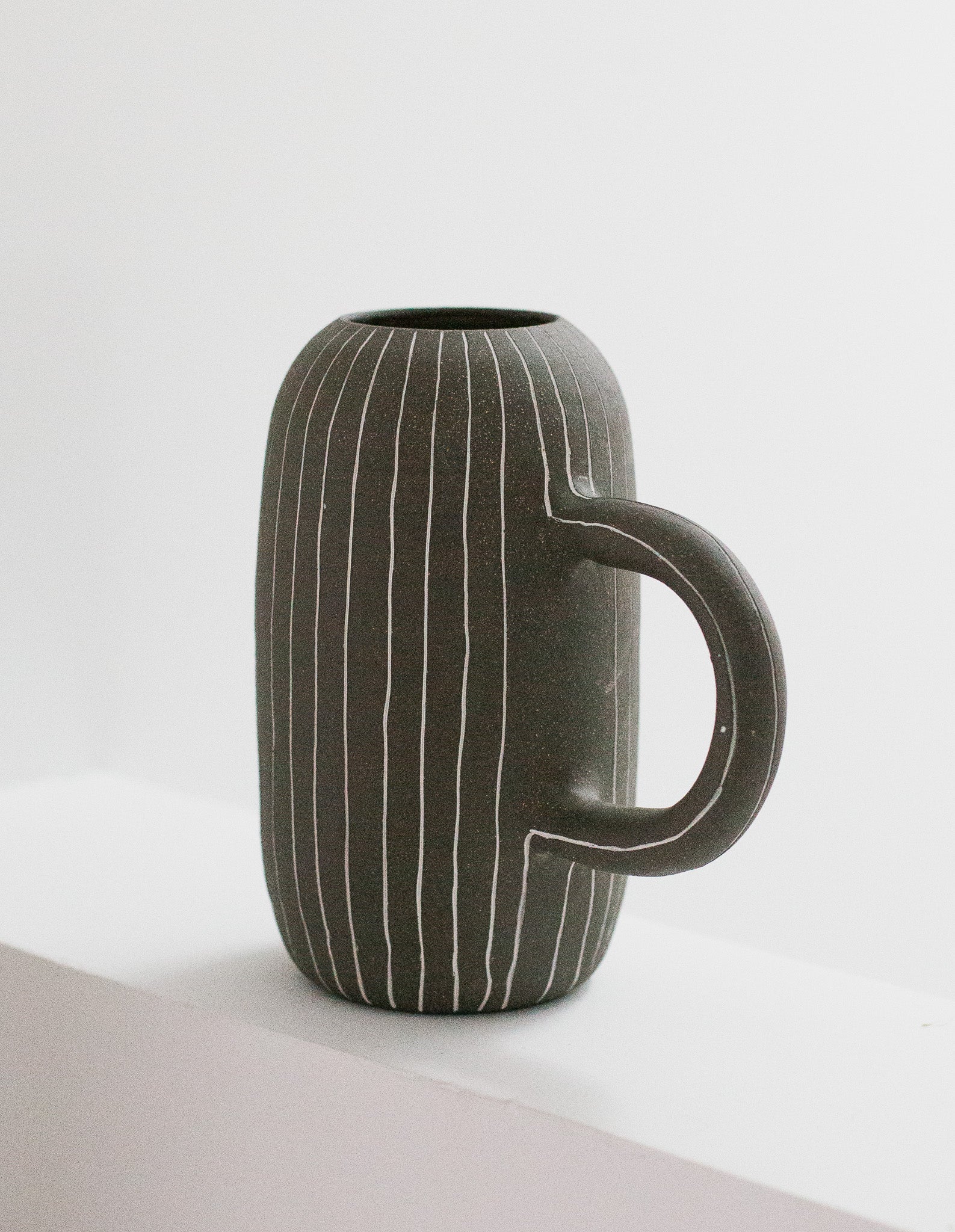 Pinstripe Pitcher