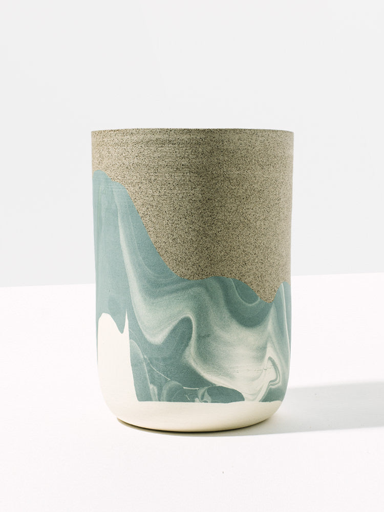 Sage Beach Vase - Homecoming