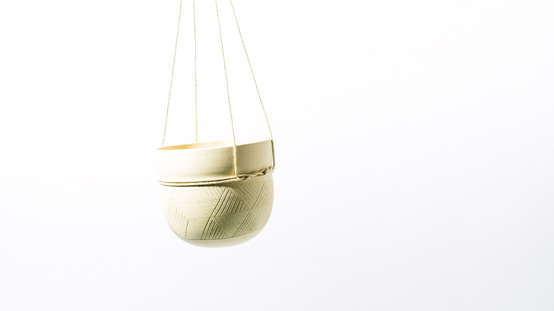 Etched Hanging Planter - Homecoming