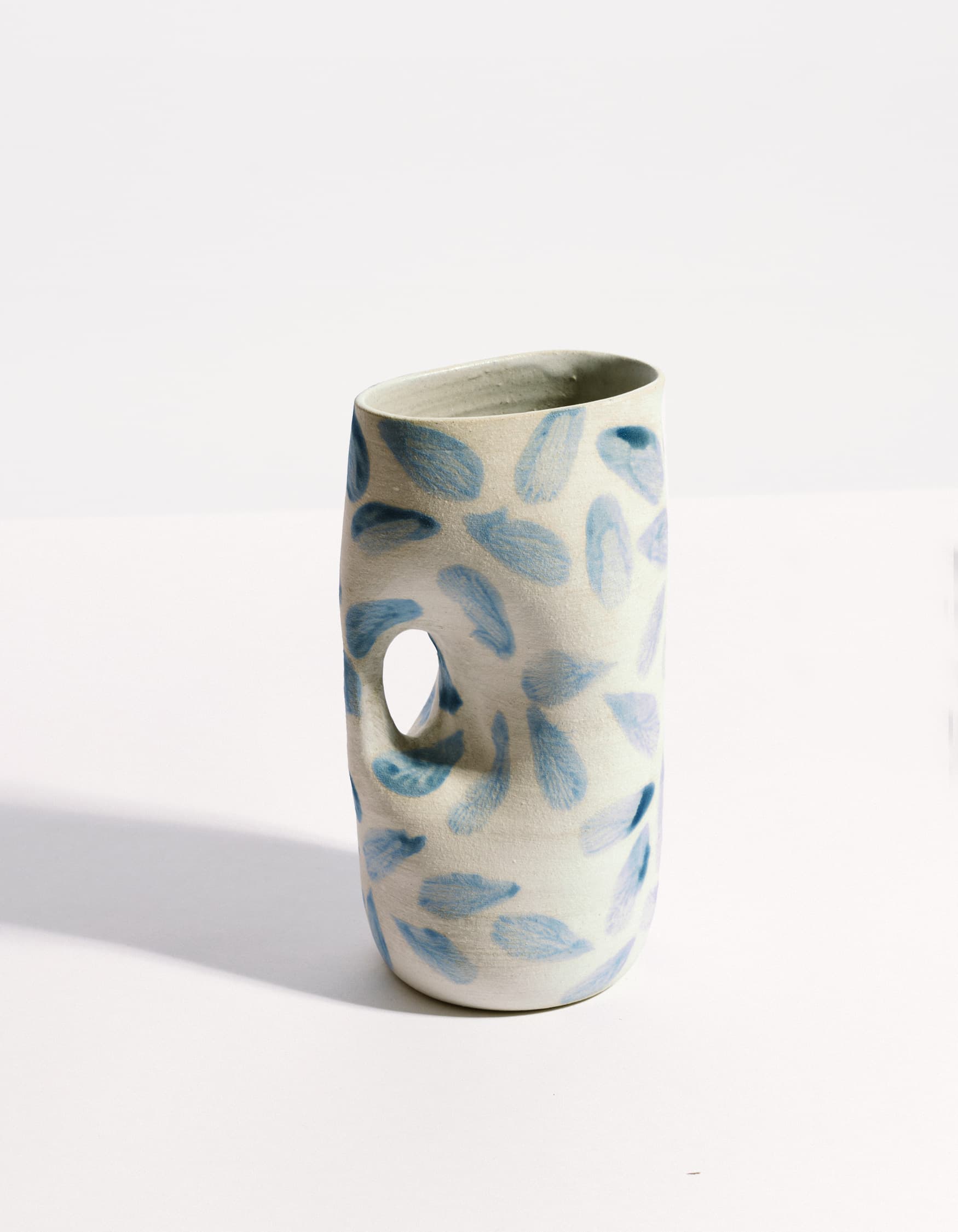 Blue Petal Pitcher