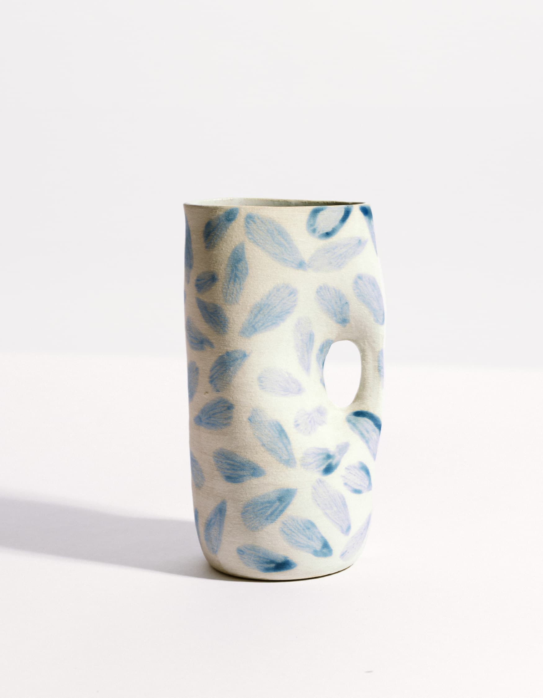 Blue Petal Pitcher