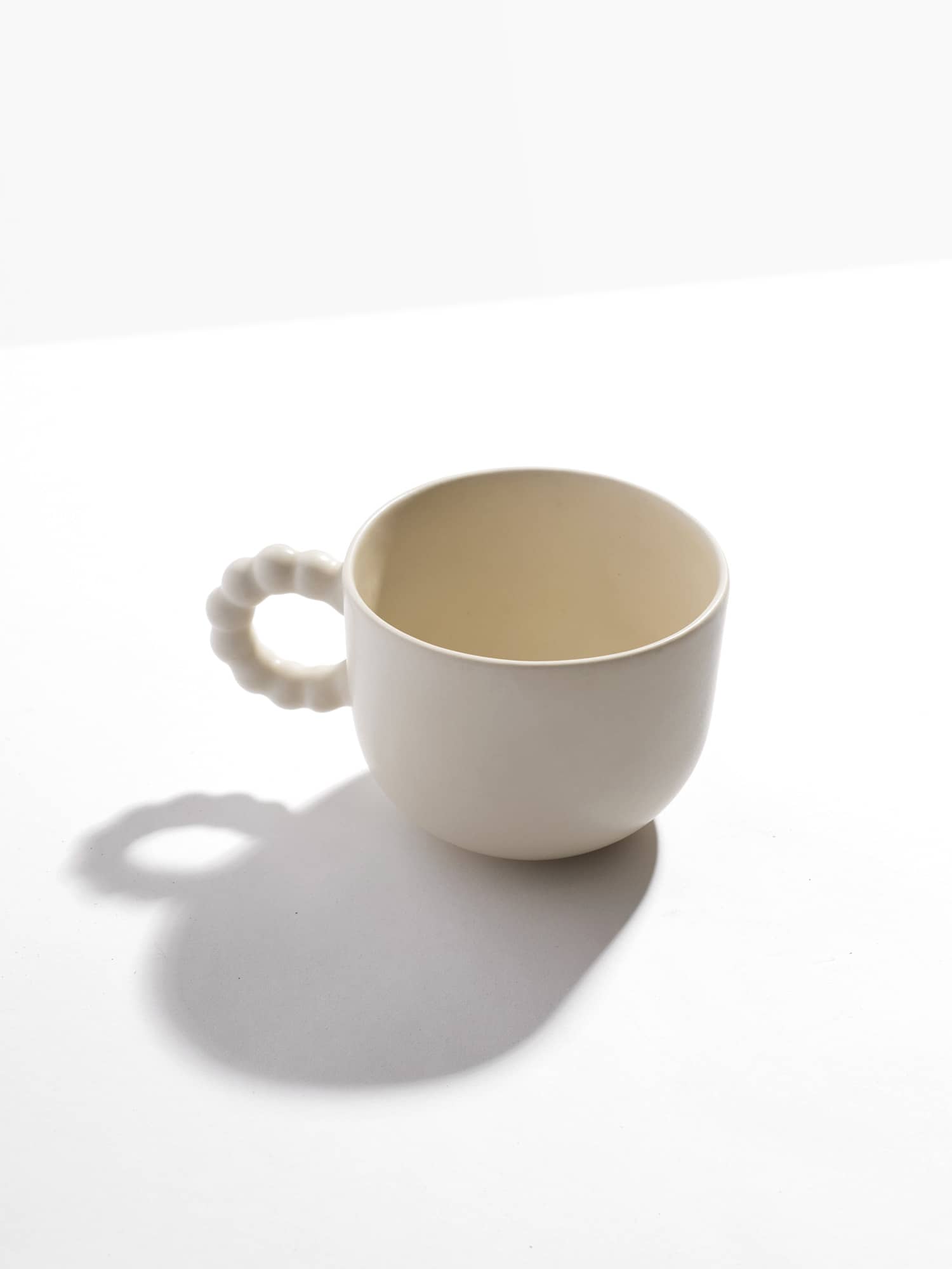 Beaded Handle Mug