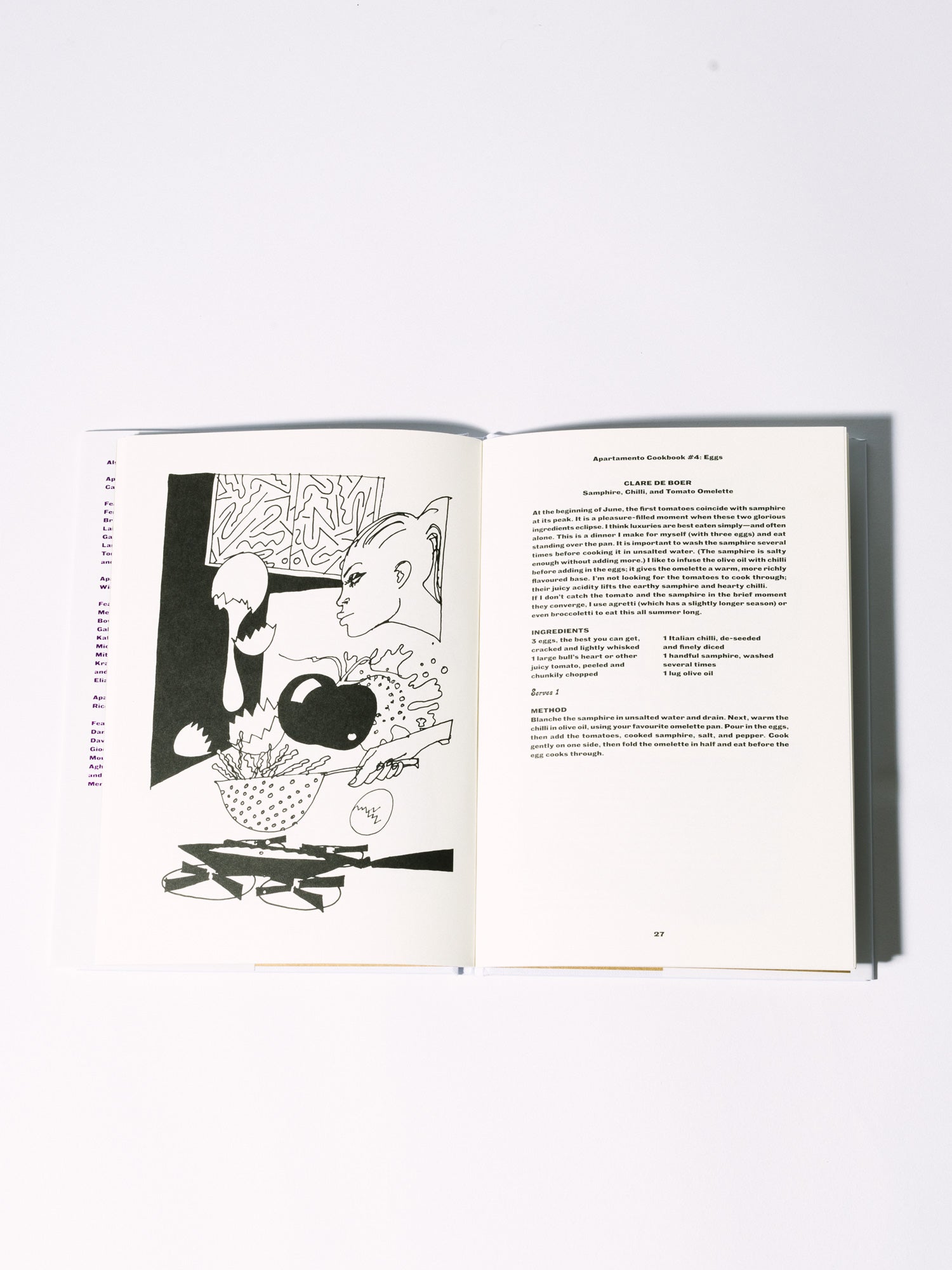 Cookbook #4: Eggs - Apartamento - Homecoming