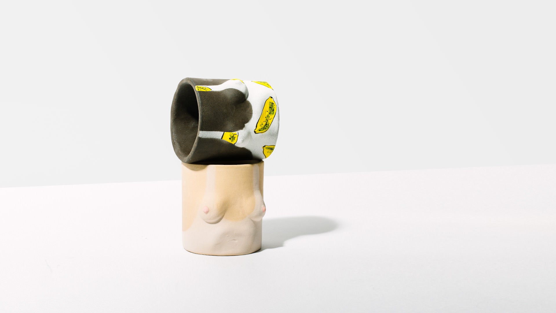 Dark Clay Banana Pot - Homecoming