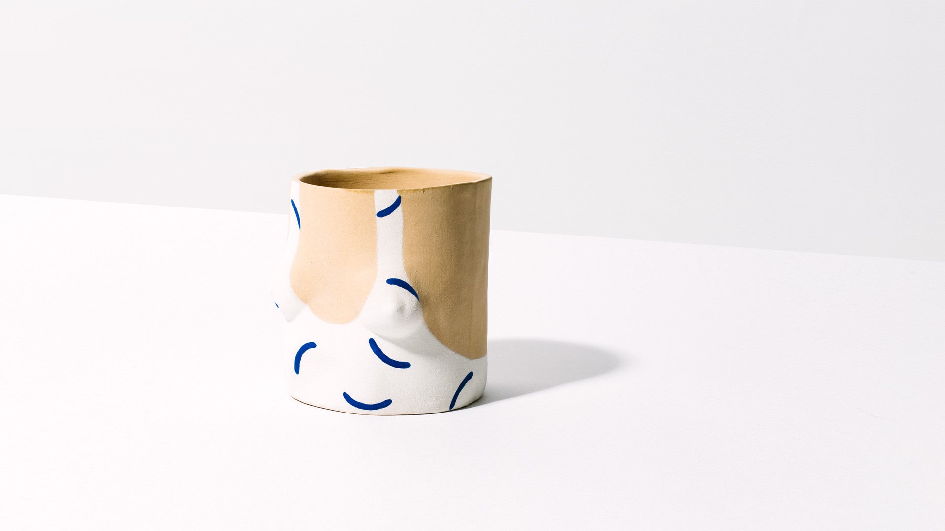 Blue Hockney Pot - Homecoming