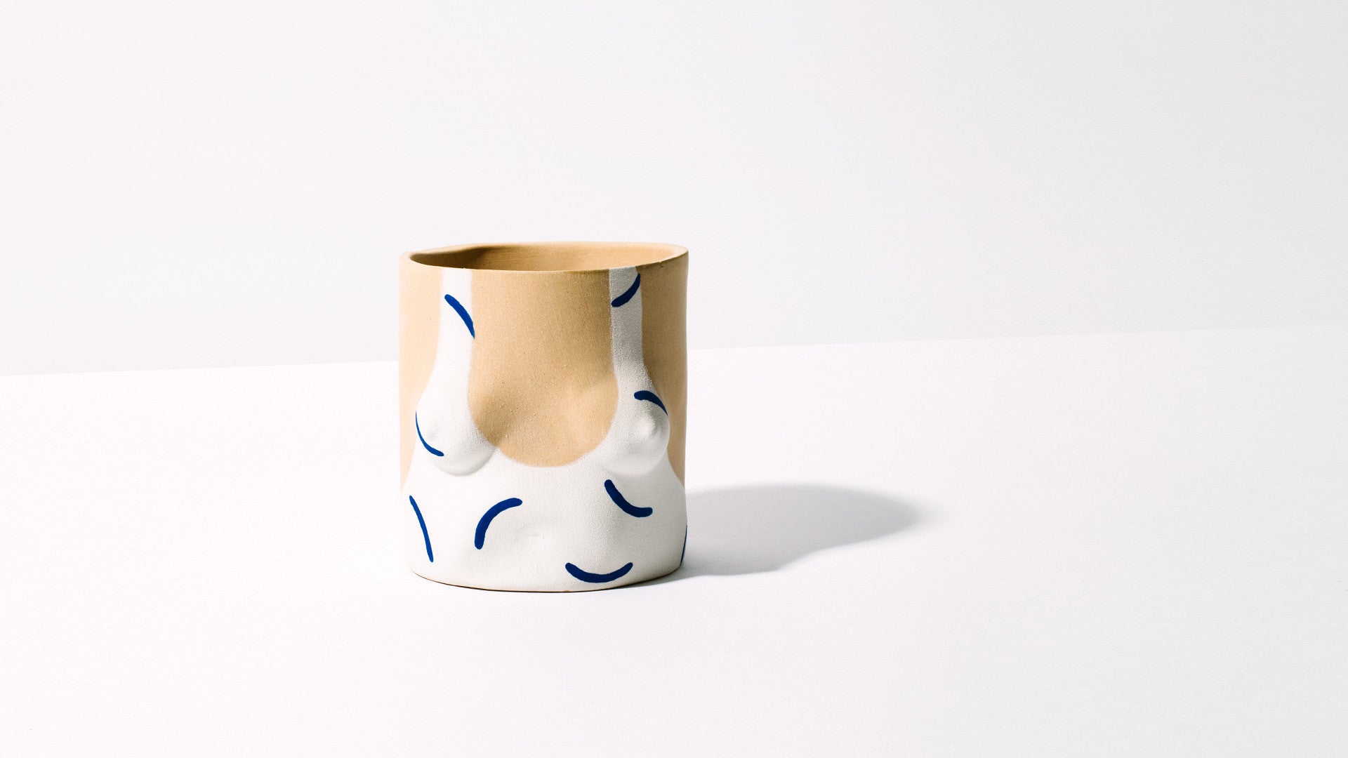 Blue Hockney Pot - Homecoming