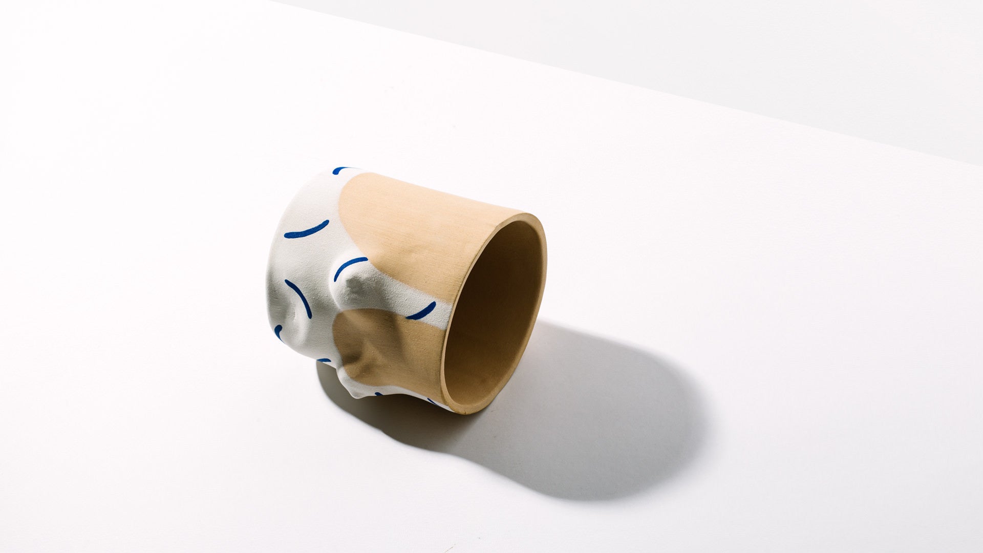 Blue Hockney Pot - Homecoming