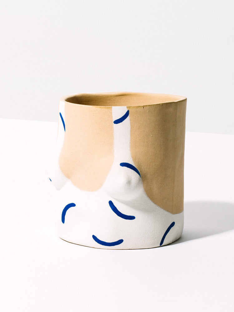 Blue Hockney Pot - Homecoming