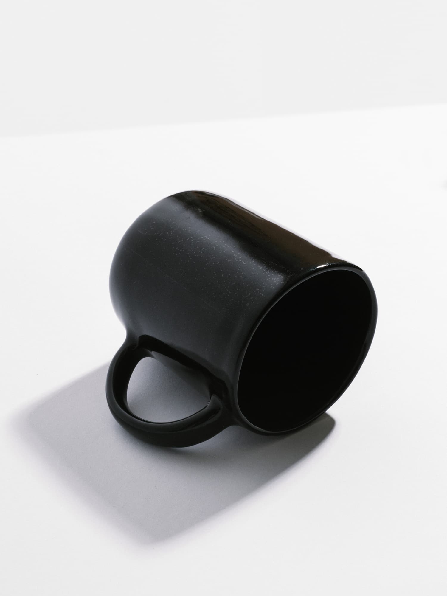 Black Composition Mug