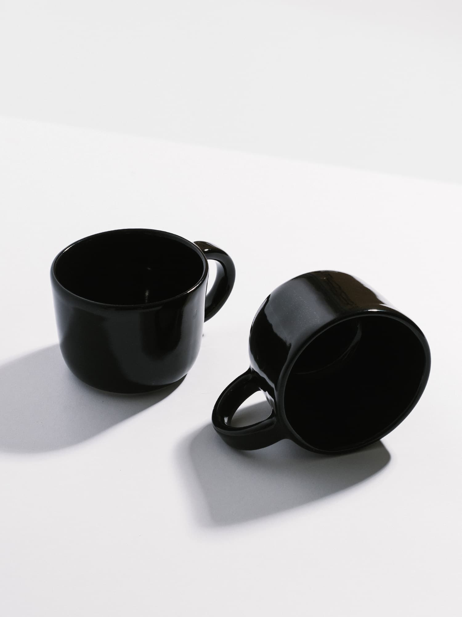 Black Composition Mug
