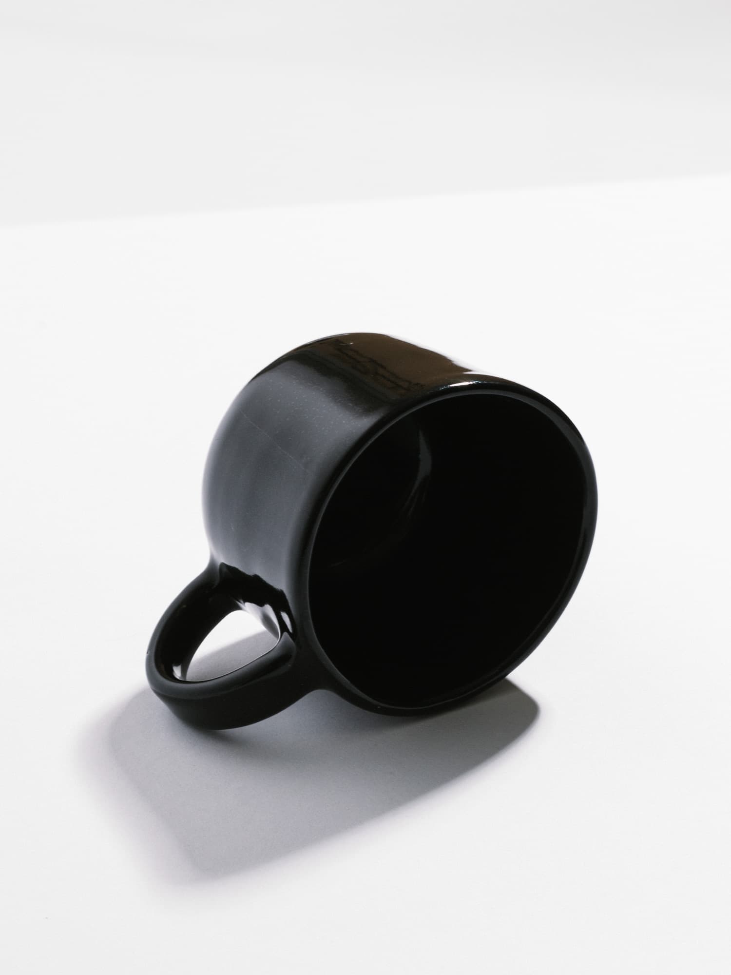 Black Composition Mug