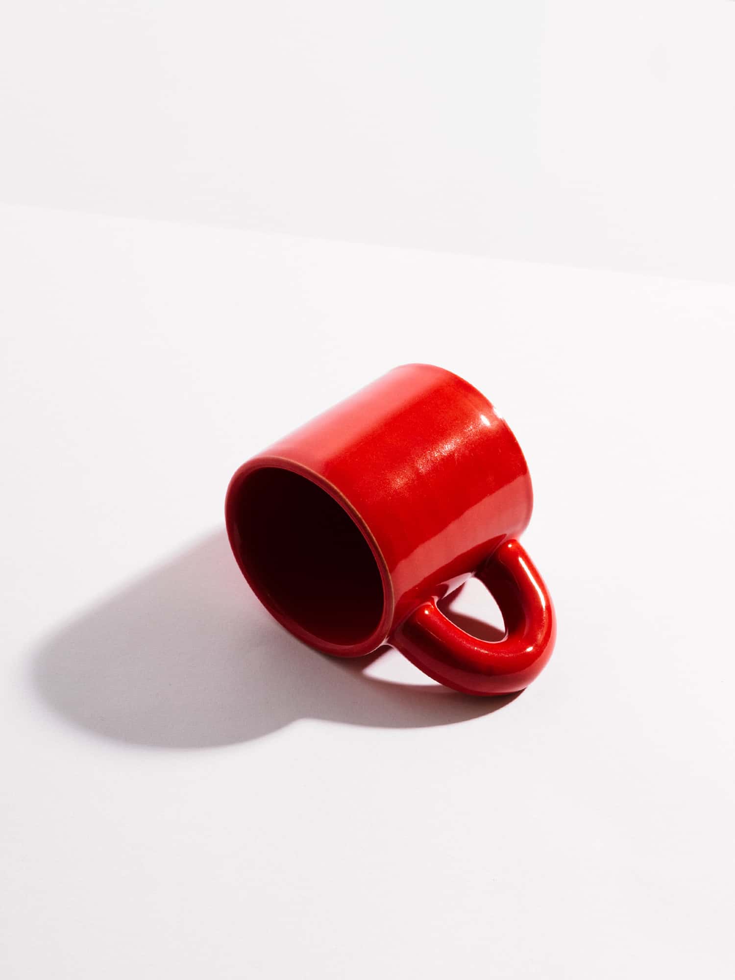 Chunky Mug in Cherry Red