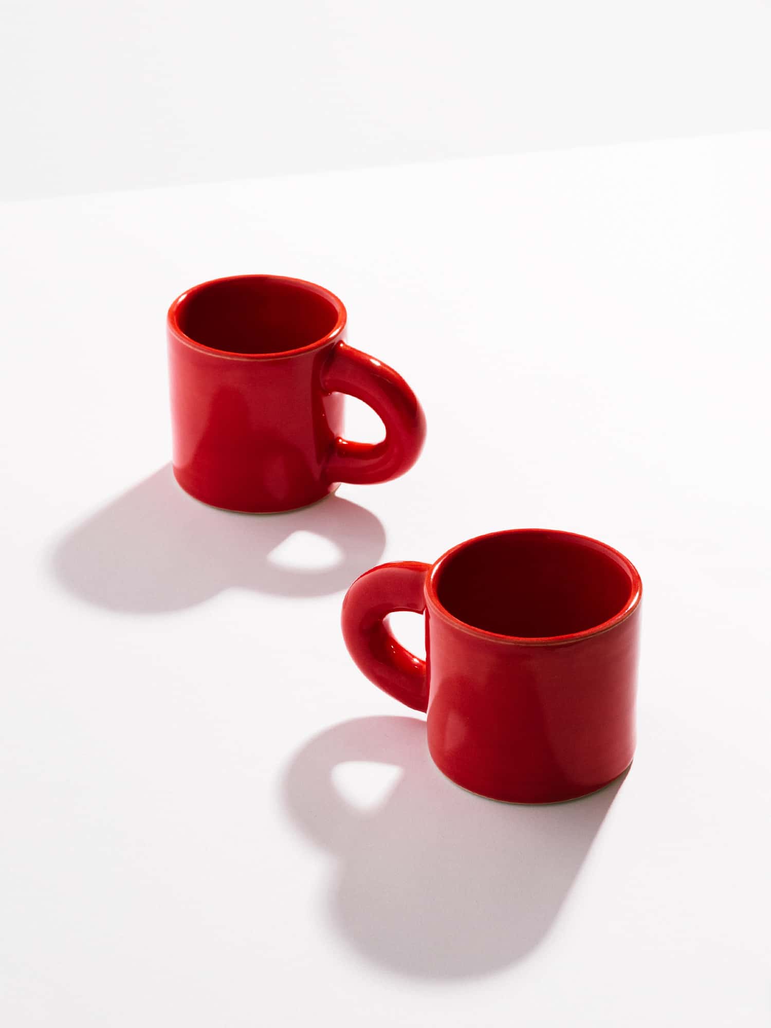 Chunky Mug in Cherry Red