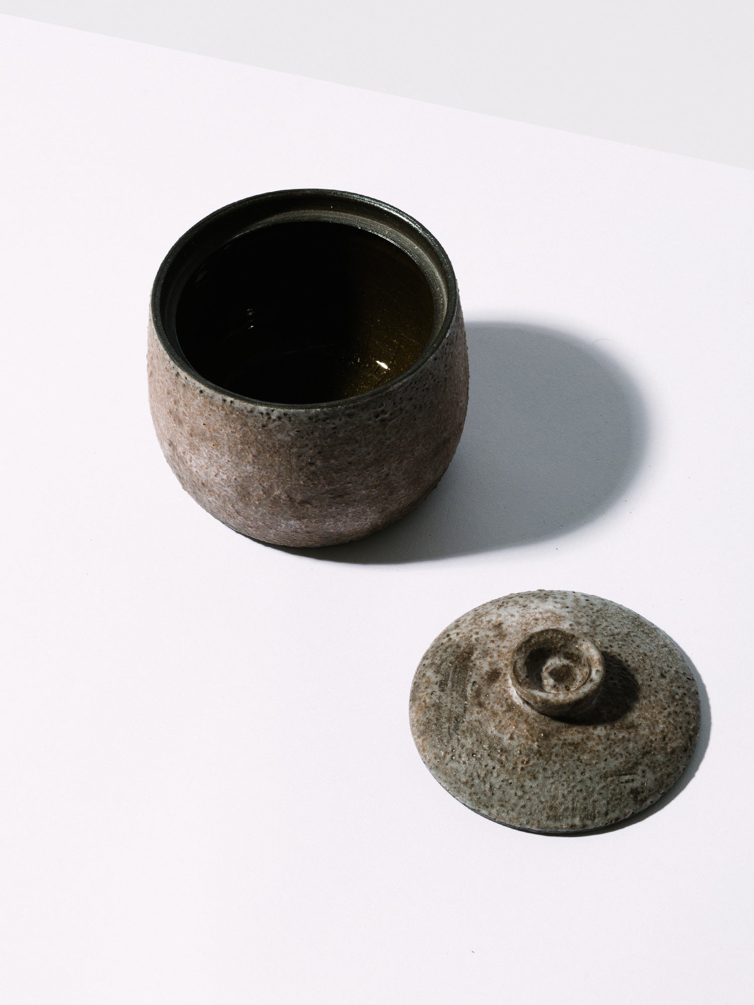 Dark Stoneware Container - Nancy Kwon - Homecoming