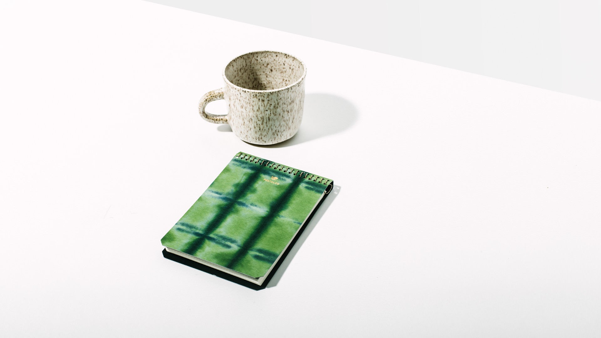 A6 Green Dye Notebook - Homecoming