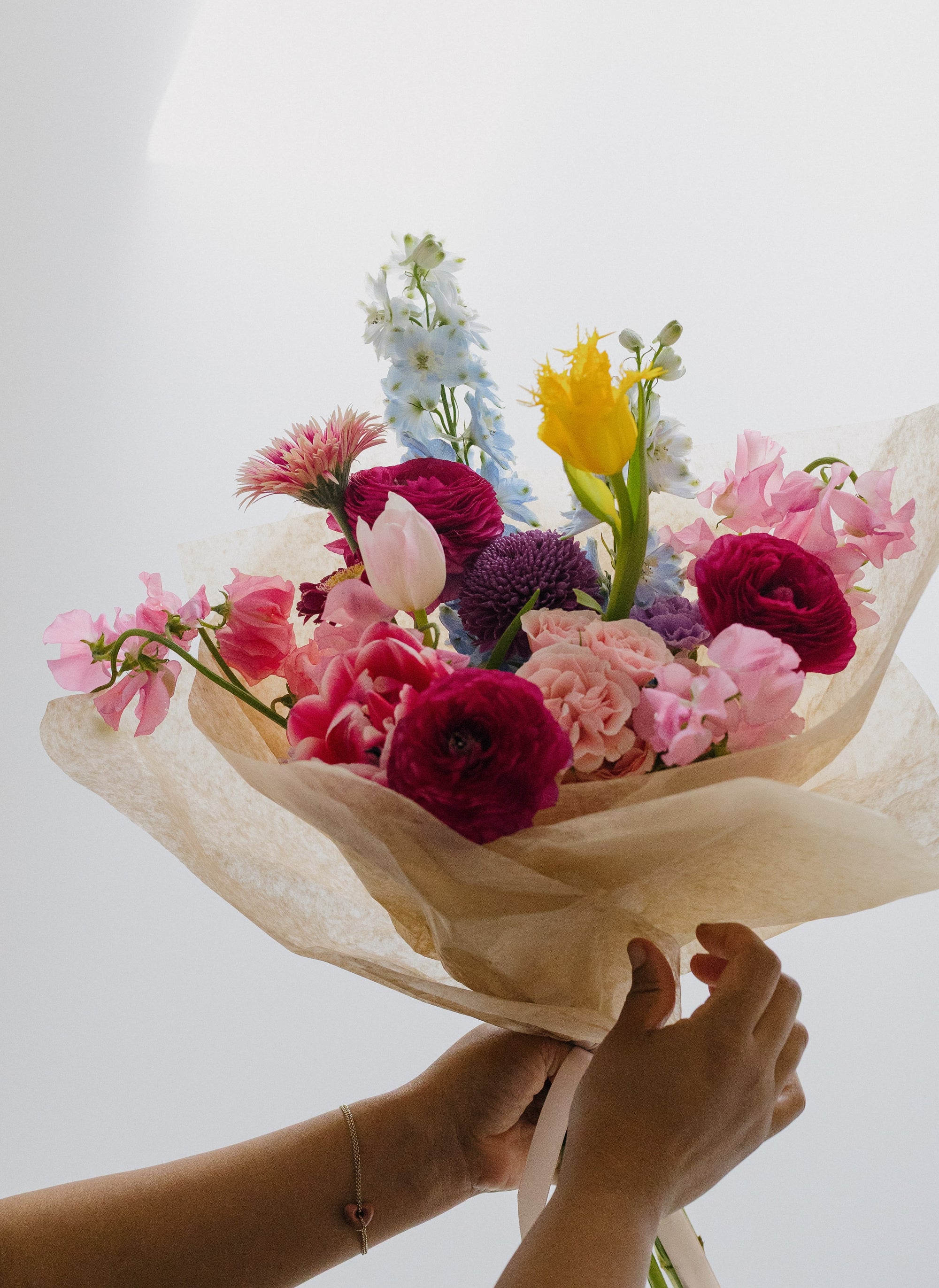 Mother’s Day Signature Hand-Tied Bouquet - Homecoming