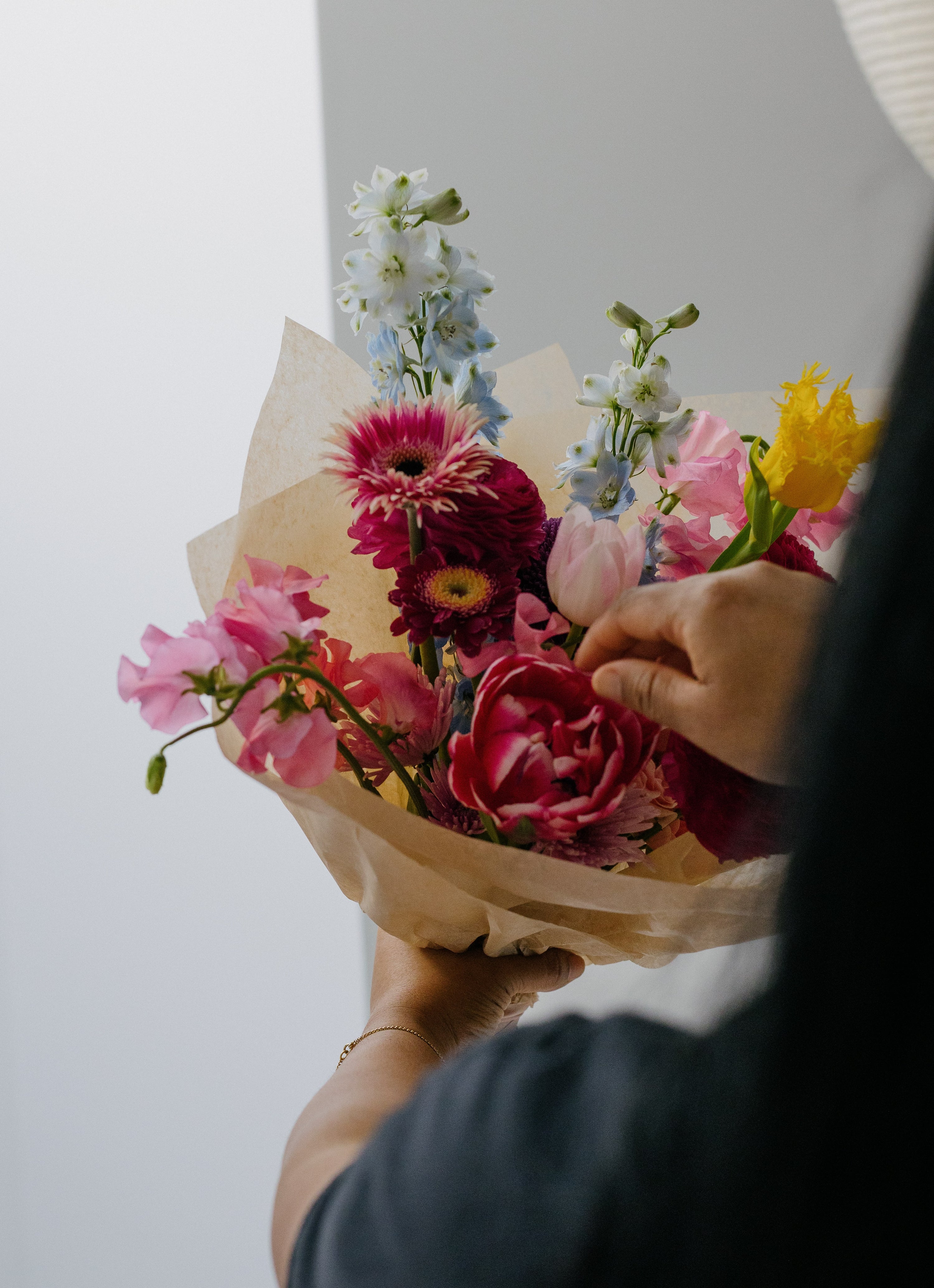 Mother’s Day Signature Hand-Tied Bouquet - Homecoming