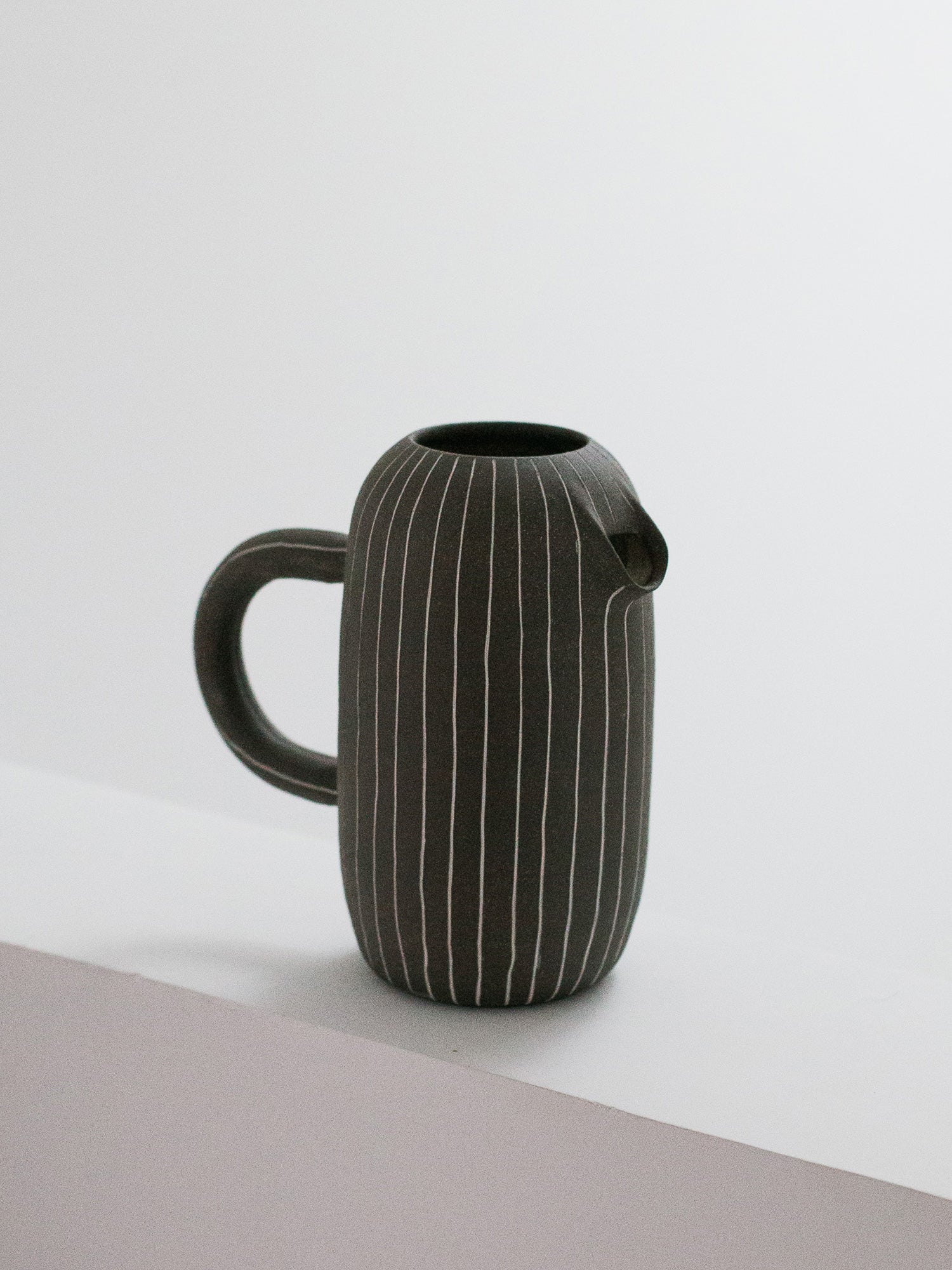 Pinstripe Pitcher