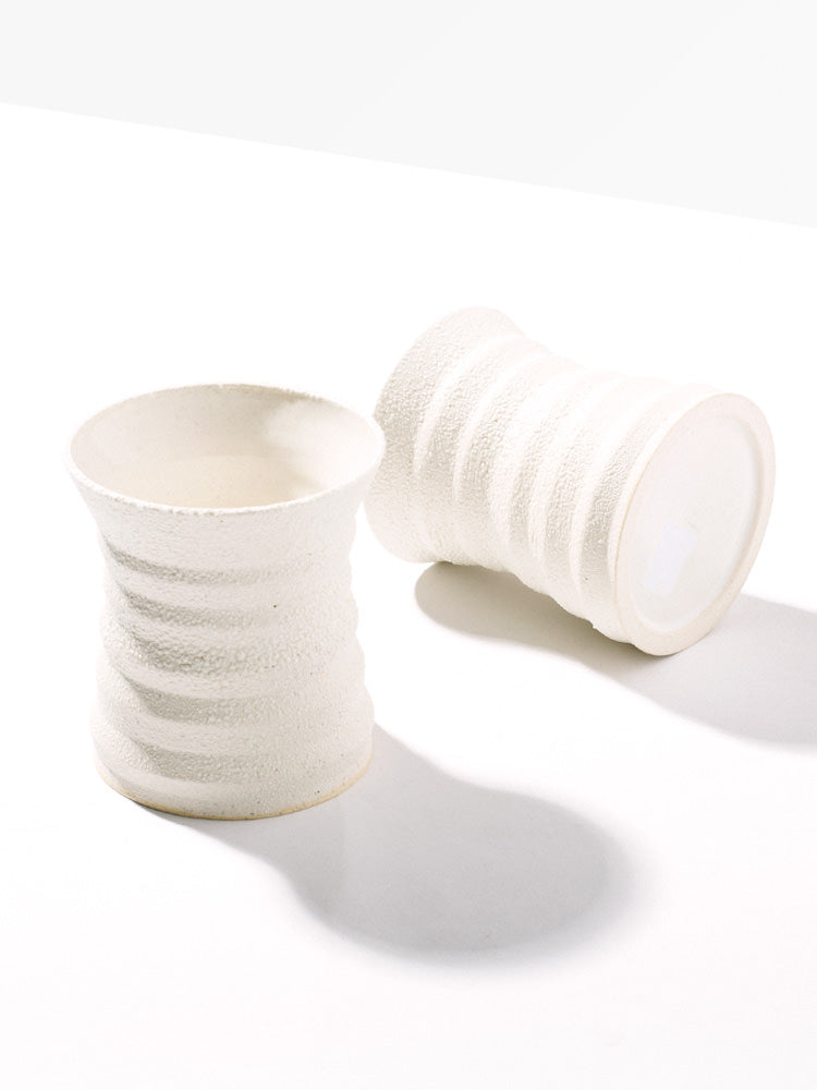 Pleated + Belted Vase - Homecoming