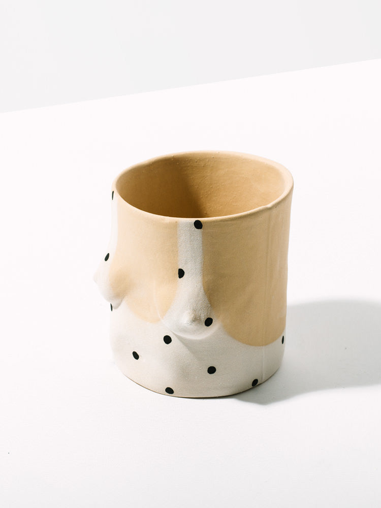 Black Polka Dot Pot Photo