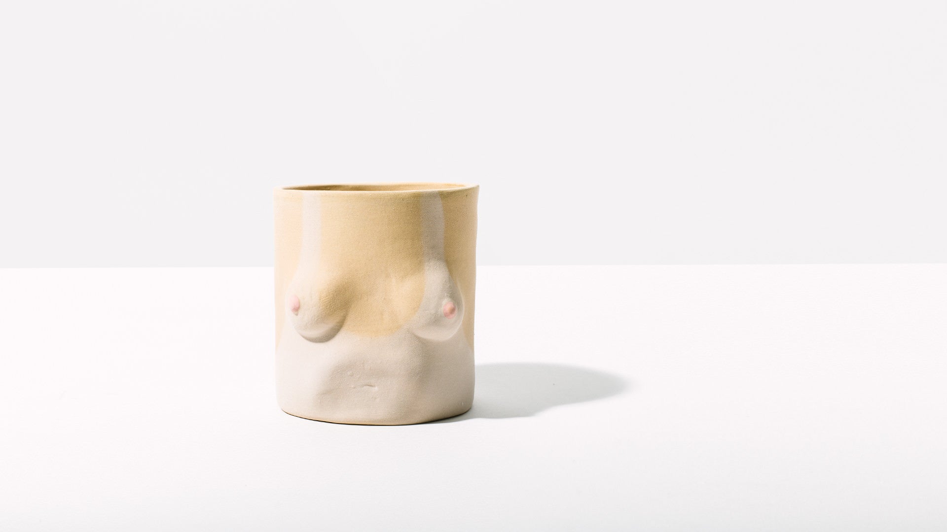 Group Partner Ceramic Tanlines Boob Pot Planter