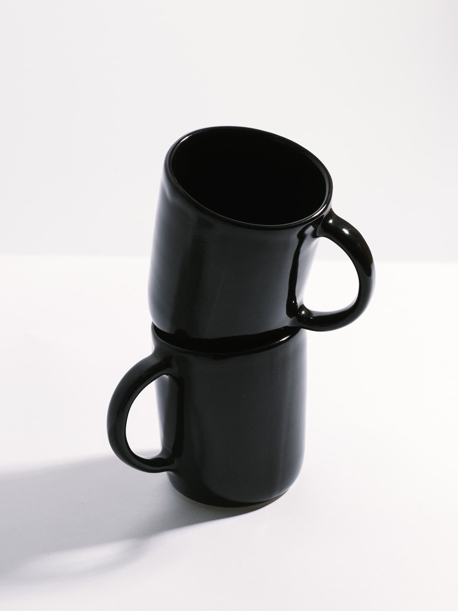 Black Composition Mug