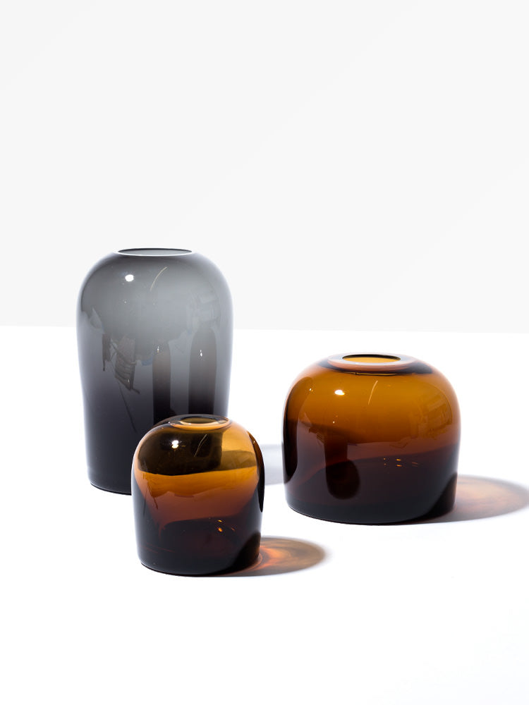 Troll Vase in Amber - Homecoming