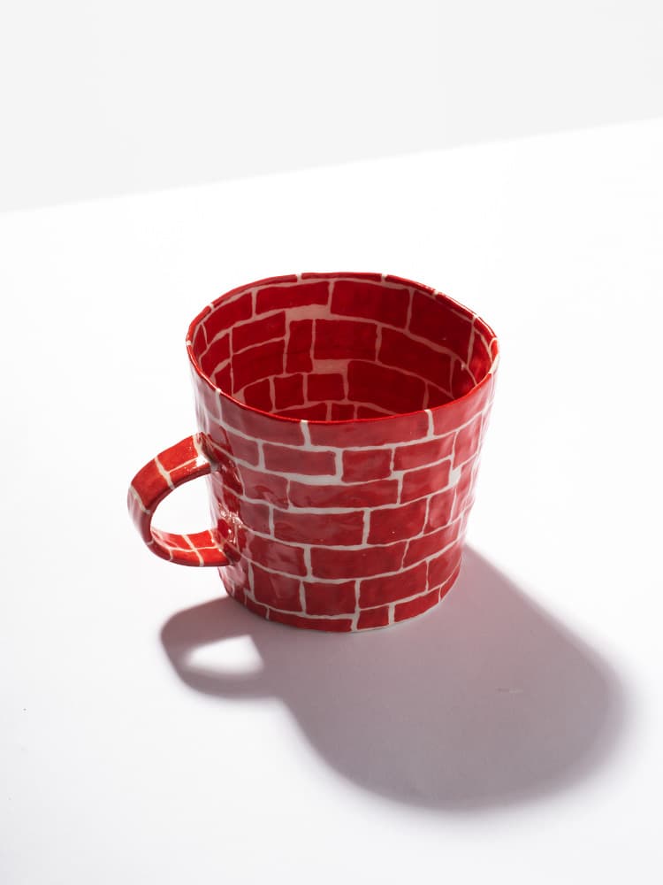 Red Brick Mug