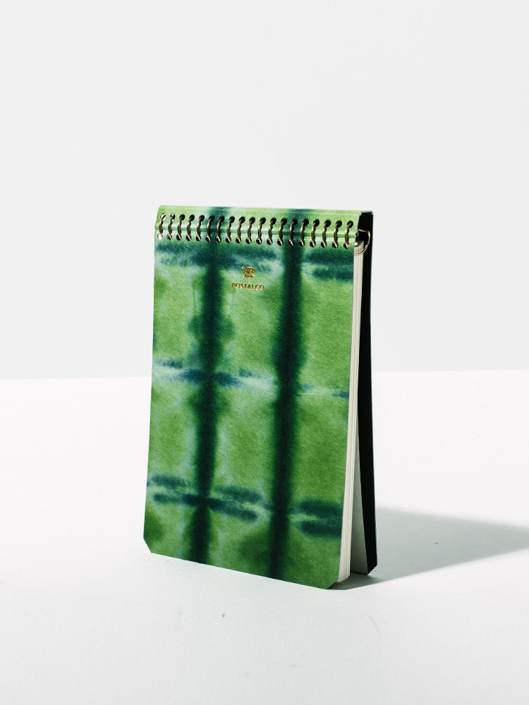A6 Green Dye Notebook - Homecoming